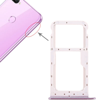 Huawei Honor 9i SIM Card Tray + Micro SD Card Tray Replacement (Purple) - Quality Checked, Professional Installation Recommended