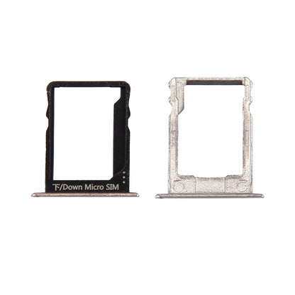 Gold SIM & Micro SD Card Tray for Huawei P8 Lite - High Quality Replacement Part