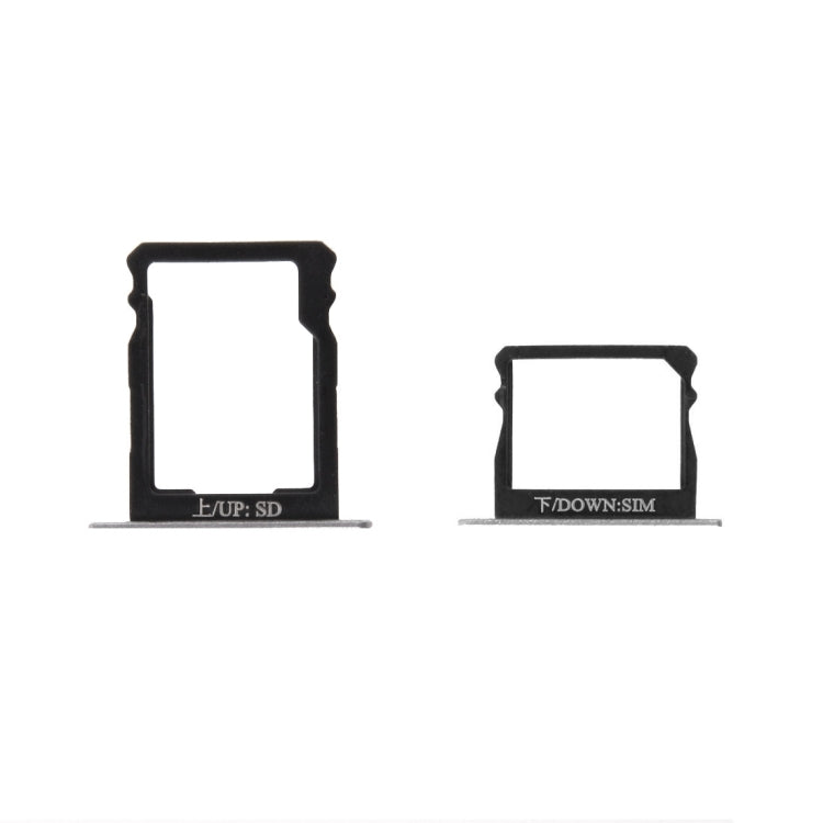 Huawei P8 SIM Card Tray & Micro SD Card Tray (Black) - Replacement Part, High Quality, Brand New