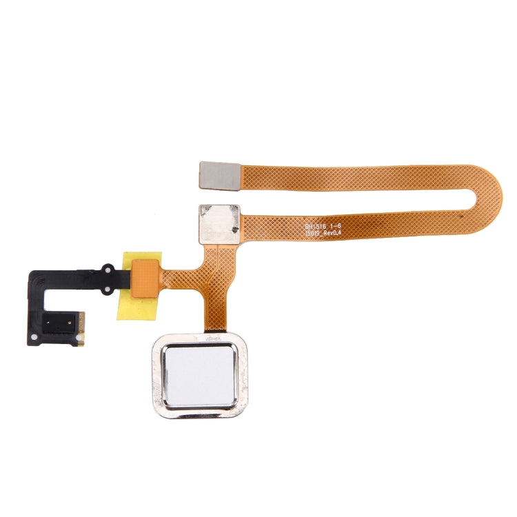 High-Quality Fingerprint Sensor Flex Cable for OPPO R7 Plus (Silver) - Replacement Part for Mobile Repair