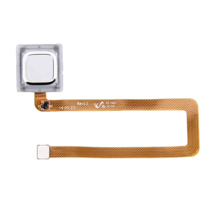 High-Quality Fingerprint Sensor Flex Cable for Huawei Ascend Mate 7 (Silver) - Replacement Part