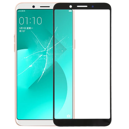 Replacement Black Front Screen Outer Glass Lens for OPPO A83 - Perfect Fit & Easy Installation
