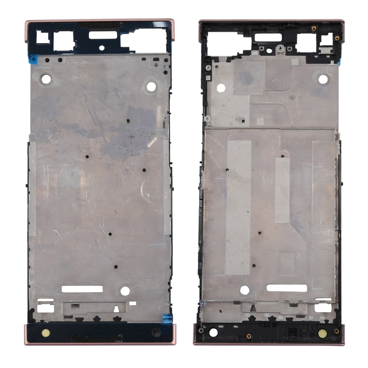 Sony Xperia XA1 Rose Gold Front Housing LCD Frame Bezel Plate Replacement - High Quality, Compatible Parts