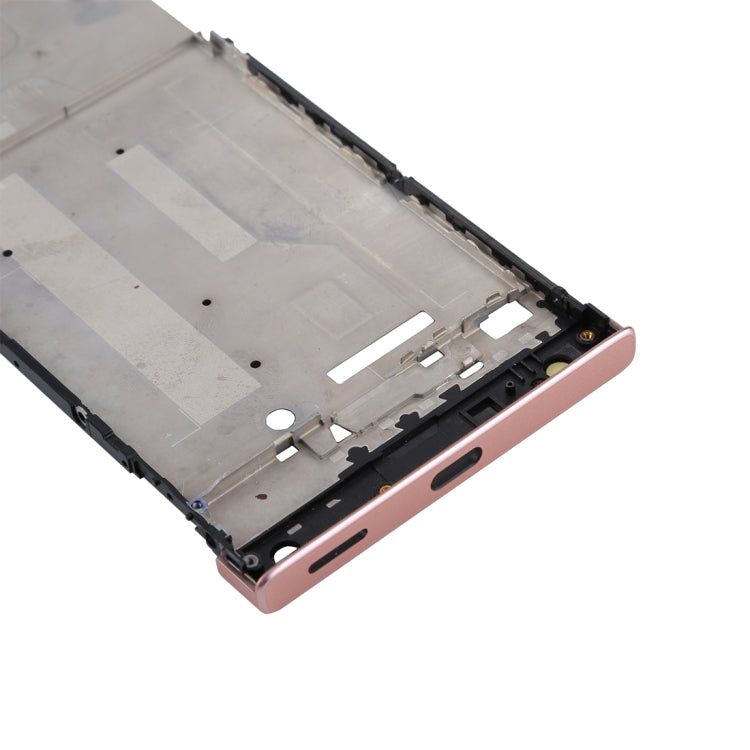 Sony Xperia XA1 Rose Gold Front Housing LCD Frame Bezel Plate Replacement - High Quality, Compatible Parts