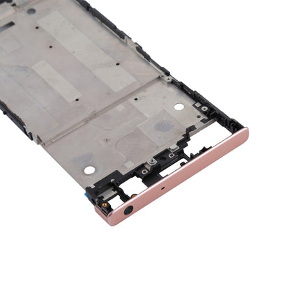 Sony Xperia XA1 Rose Gold Front Housing LCD Frame Bezel Plate Replacement - High Quality, Compatible Parts