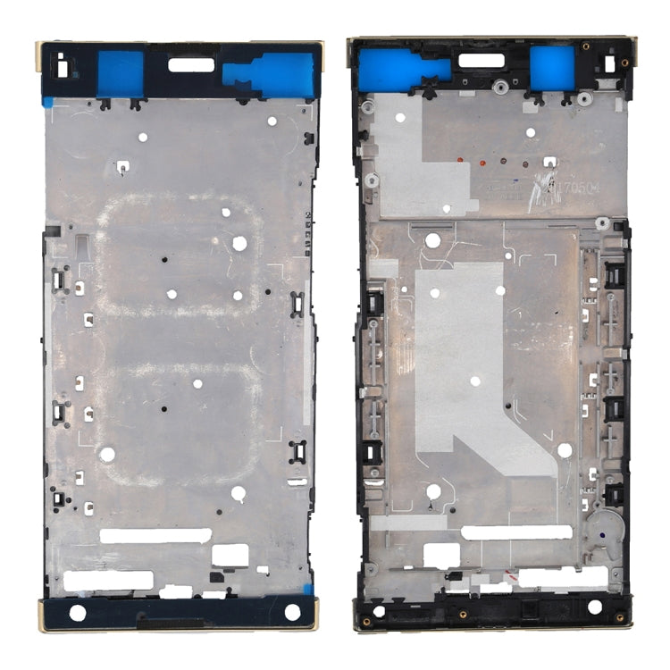 Gold Front Housing LCD Frame Bezel Plate Replacement for Sony Xperia XA1 Ultra - High Quality, Professional Installation Recommended
