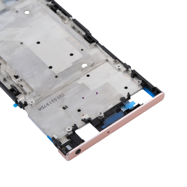 High-Quality LCD Frame Bezel Plate Replacement for Sony Xperia XA1 Ultra (Rose Gold) - Compatible & Durable