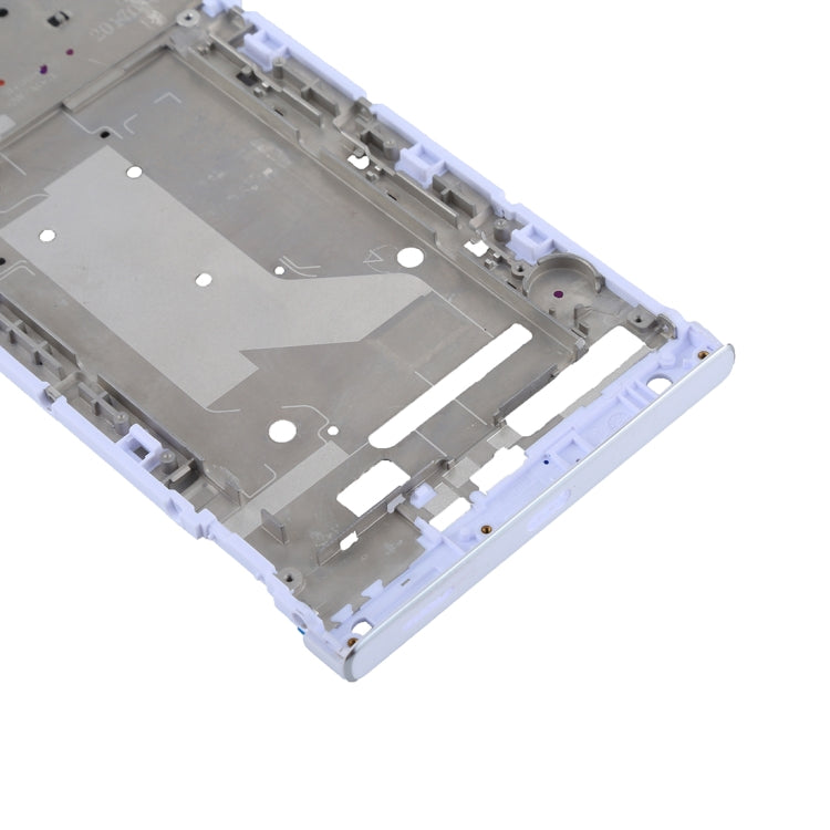 Replacement Front Housing LCD Frame Bezel Plate for Sony Xperia XA1 Ultra - High Quality (White)