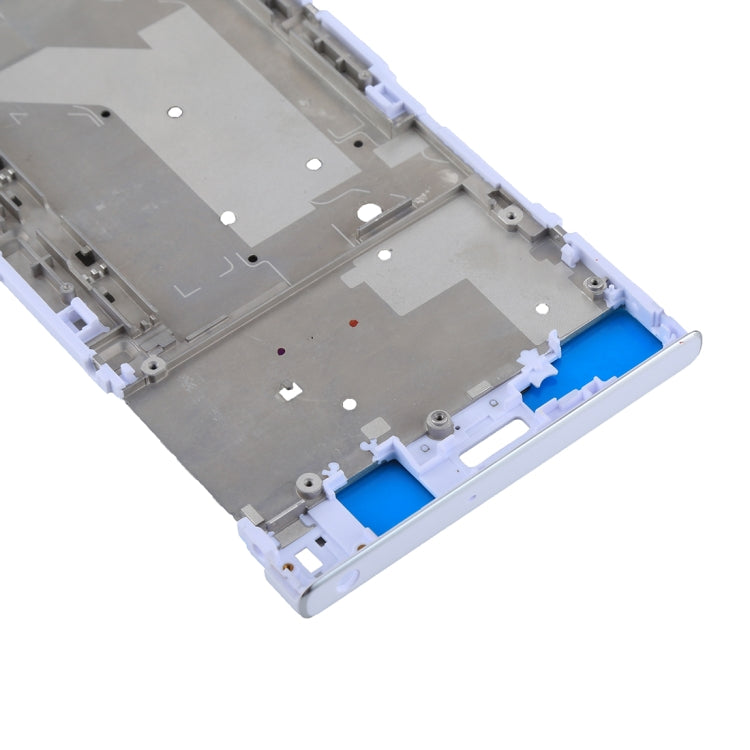 Replacement Front Housing LCD Frame Bezel Plate for Sony Xperia XA1 Ultra - High Quality (White)