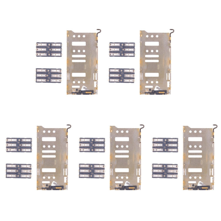 5-Pack Card Reader for Xiaomi Mi Note - Replacement Parts, Professional Installation Recommended