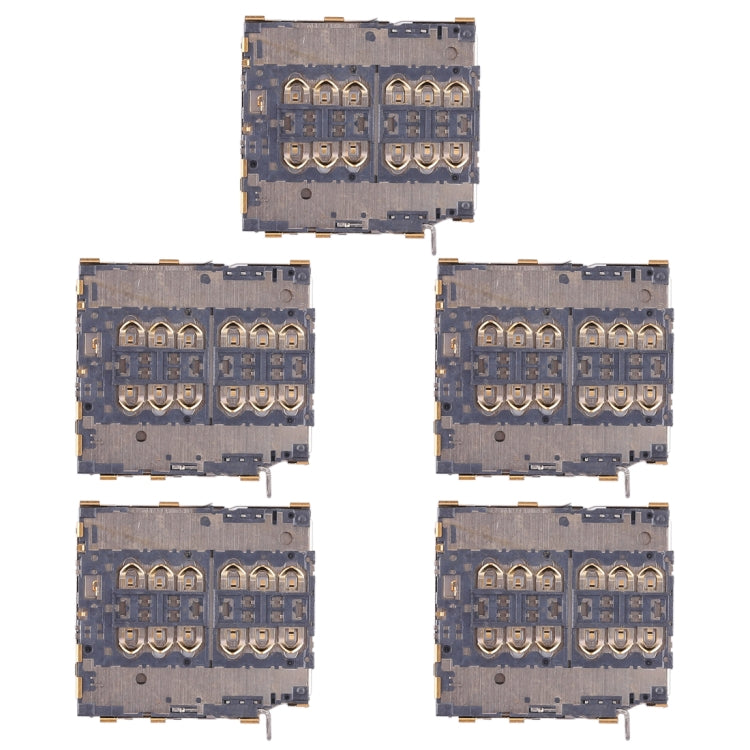 5 PCS Replacement Card Reader for Xiaomi Mi 6 - Compatible, Professional Installation Recommended