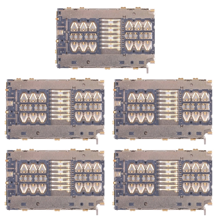 5-Pack Card Reader for Xiaomi Redmi 6A / Redmi 6 - Replacement Parts, Quality Checked