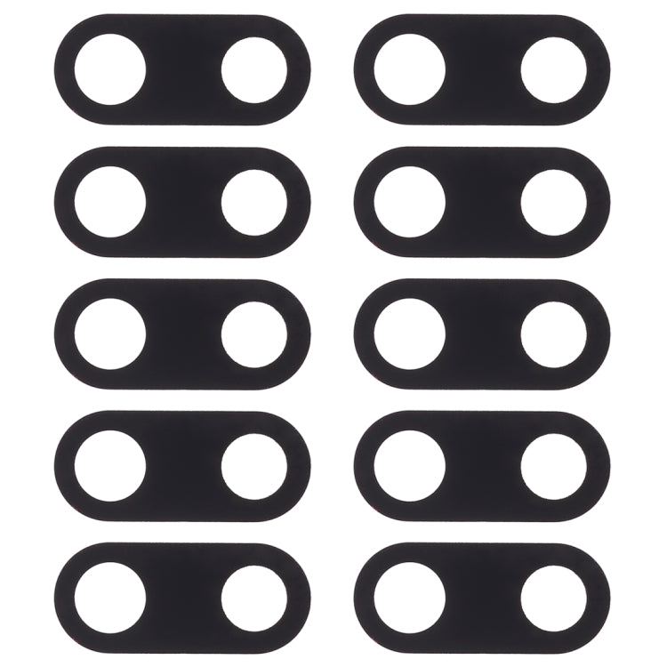 10-Pack Back Camera Lens Covers for Nokia 3 - Replacement Parts (Black)