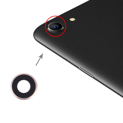 10pcs Gold Camera Lens Cover Replacement for OPPO A83 / A1 - High-Quality, Checked Condition