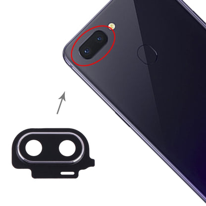 OPPO R15 Camera Lens Cover Replacement (Silver) - Quality Checked, Professional Installation Recommended