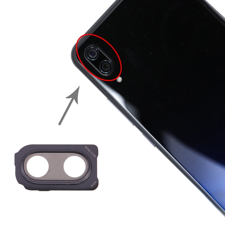 Vivo X23 Replacement Camera Lens Cover (Black) - High-Quality Repair Part for Your Smartphone