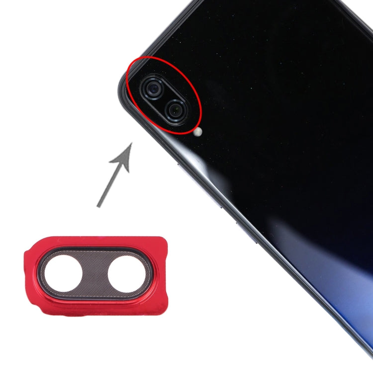 Vivo X23 Camera Lens Cover Replacement (Red) - Quality Checked, Professional Installation Recommended