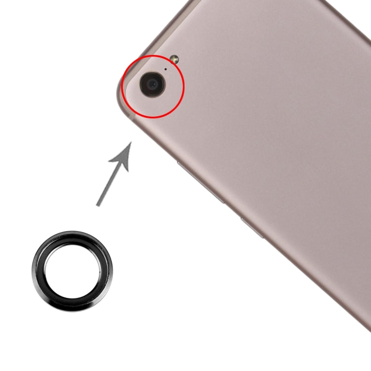 Vivo X9 Replacement Camera Lens Cover (Black) - Quality Checked, Professional Installation Recommended