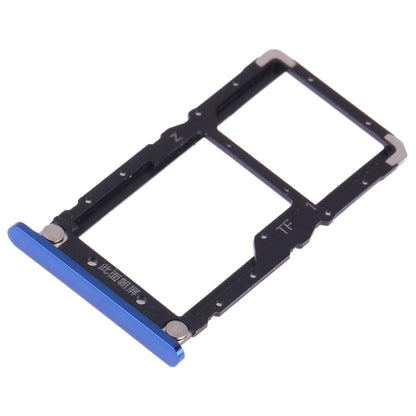 Xiaomi Mi 8 Lite SIM Card Tray with SIM & Micro SD Card Slot - Replacement Part (Blue)