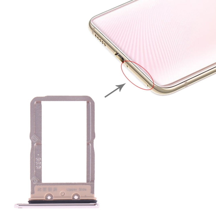 Vivo X27 Gold SIM Card Tray & SIM Card - Replacement for Broken Trays, Professional Installation Recommended