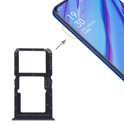 OPPO A9 SIM Card Tray with SIM Card / Micro SD Card - Replacement Part (Blue)