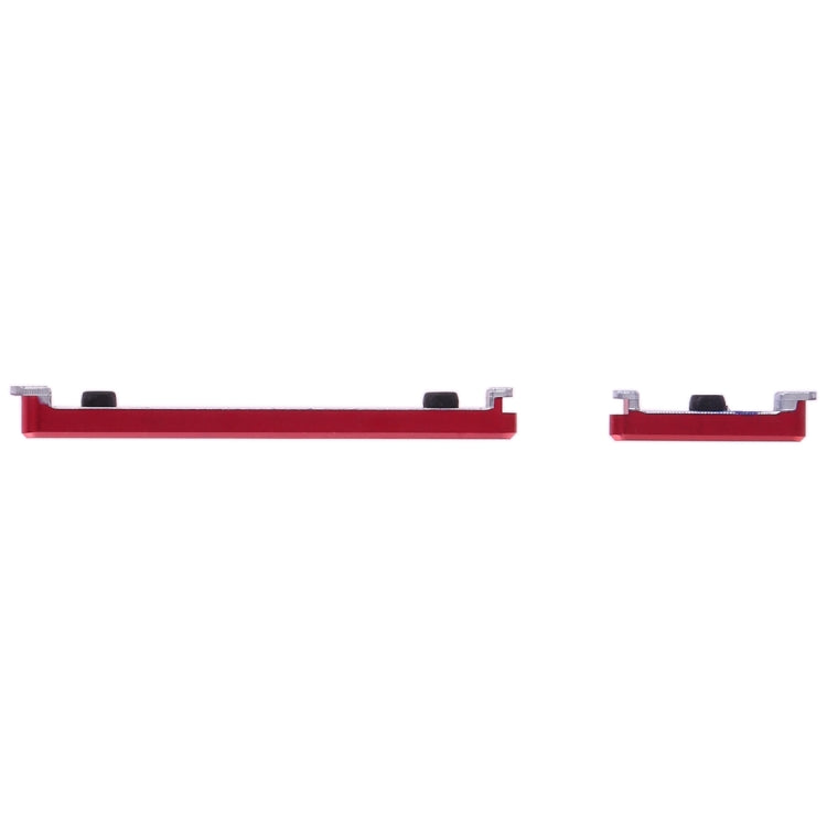 Replacement Power and Volume Control Buttons for Xiaomi Mi 6X / A2 (Red) - Quality Assurance Included