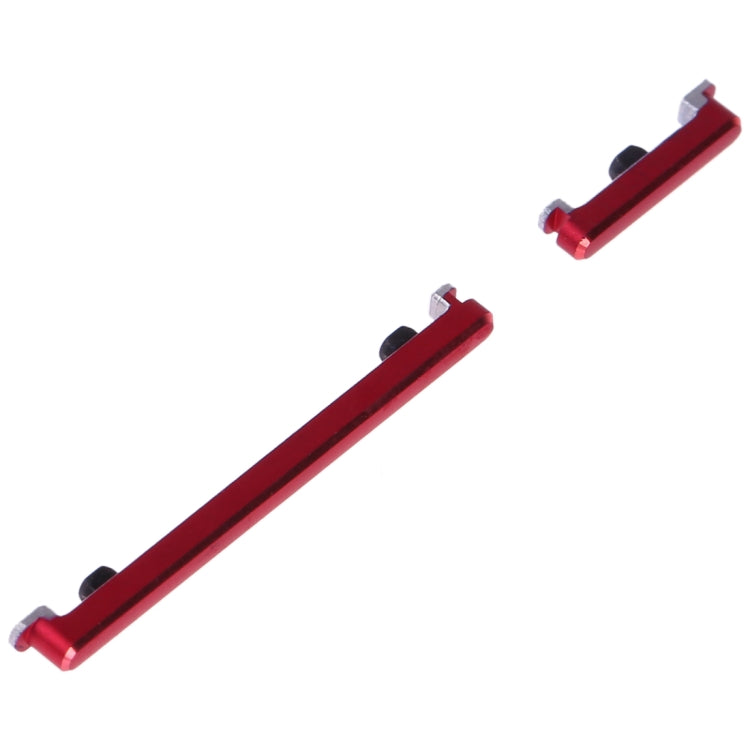 Replacement Power and Volume Control Buttons for Xiaomi Mi 6X / A2 (Red) - Quality Assurance Included