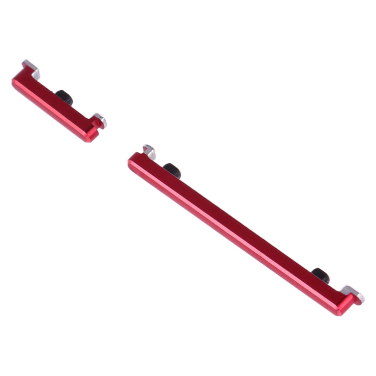 Replacement Power and Volume Control Buttons for Xiaomi Mi 6X / A2 (Red) - Quality Assurance Included