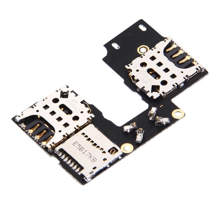 High-Quality SIM & SD Card Socket for Motorola Moto G (3rd Gen.) Dual SIM Version - Replacement Part