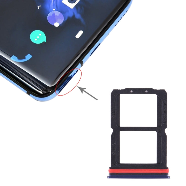 OnePlus 7 SIM Card Tray (Blue) - Compatible Replacement Part, Lightweight, Compact Design