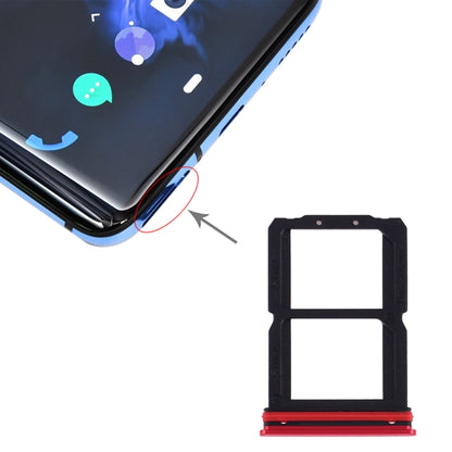 OnePlus 7 SIM Card Tray Replacement + SIM Card (Red) - Fully Compatible, Professional Installation Recommended