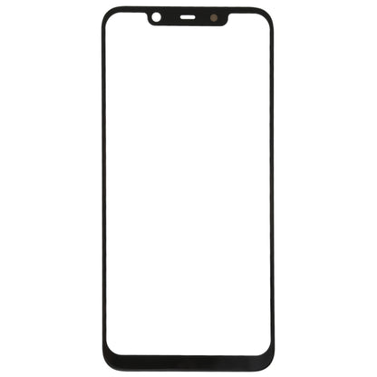 Replacement Front Screen Outer Glass Lens for Nokia X7 / 8.1 / 7.1 Plus TA-1131 (Black) - Perfect Fit, Easy Install