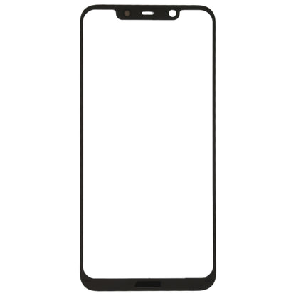 Replacement Front Screen Outer Glass Lens for Nokia X7 / 8.1 / 7.1 Plus TA-1131 (Black) - Perfect Fit, Easy Install