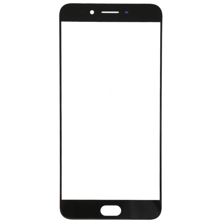 Replacement Black Front Screen Outer Glass Lens for OPPO R9s Plus - Compatible & Tested