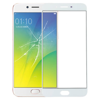 OPPO R9s Plus White Front Outer Glass Lens Replacement - Screen Repair Part