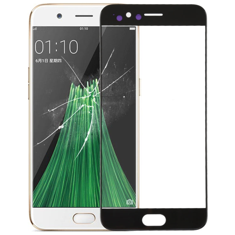 Replacement Black Front Screen Outer Glass Lens for OPPO R11 - Quality Fit & Test Before Installation