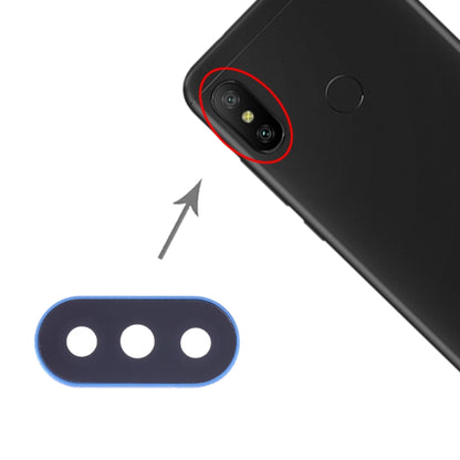 10 PCS Replacement Camera Lens Covers for Xiaomi Redmi 6 Pro / MI A2 Lite (Blue) - Professional Installation Recommended