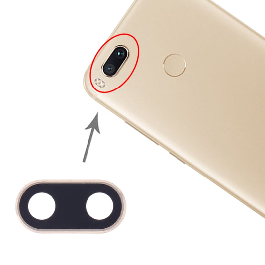 10-Pack Gold Camera Lens Covers for Xiaomi Mi 5X / A1 - Replacement Parts for Your Device