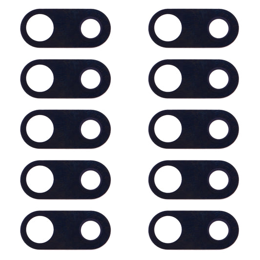 10 Pack of Replacement Back Camera Lenses for LG V30 (H930/H933) - Quality Checked, Black