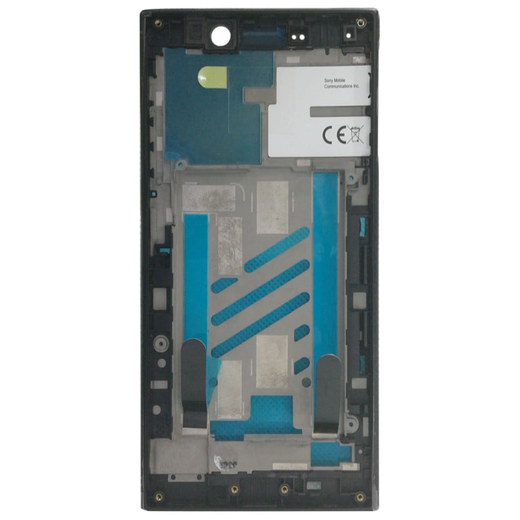 High-Quality Black Front Housing LCD Frame Bezel for Sony Xperia L2 - Replacement Plate