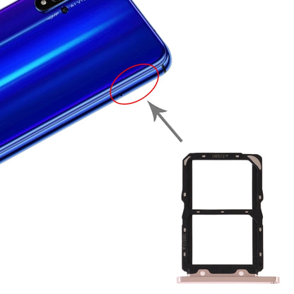 Gold SIM Card Tray + SIM Card for Huawei Honor 20 - Replacement Part, Professional Installation Recommended