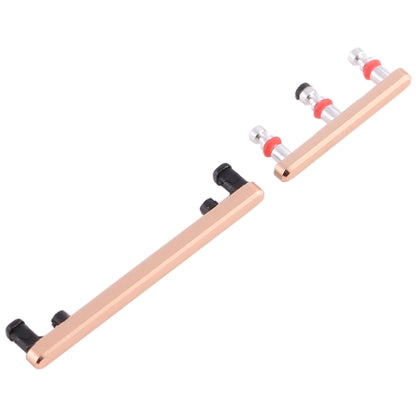 Gold Power and Volume Control Buttons for OnePlus 7 Pro - Compatible Replacement Parts