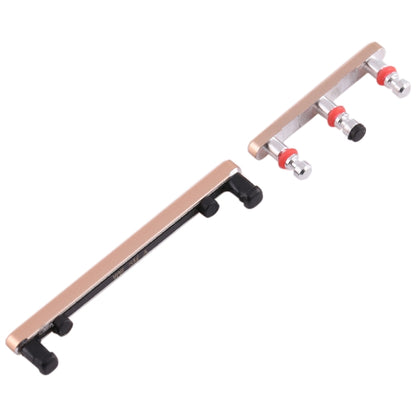 Gold Power and Volume Control Buttons for OnePlus 7 Pro - Compatible Replacement Parts
