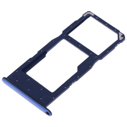 Blue SIM Card Tray + Micro SD Card Tray for Huawei Honor 20i - Replacement Part, Professional Installation Recommended