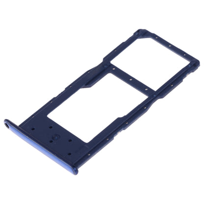 Blue SIM Card Tray + Micro SD Card Tray for Huawei Honor 20i - Replacement Part, Professional Installation Recommended