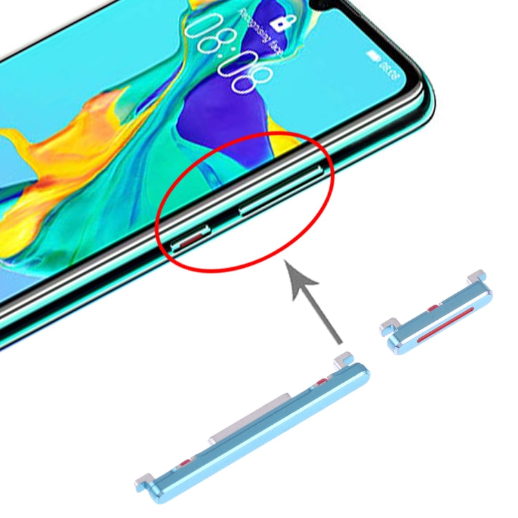 Huawei P30 Replacement Power & Volume Control Buttons (Twilight) - Compatible & Quality Checked