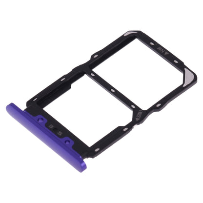SIM & NM Card Tray for Huawei Nova 5 (Purple) - Replacement Part, Fully Compatible, Installation Recommended