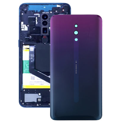 OPPO Reno Purple Back Cover Replacement - Durable, Checked Condition, Professional Installation Recommended