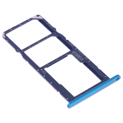 SIM Card Tray + Micro SD Card Tray for Huawei Y7 (2019) / Y7 Pro (2019) / Y7 Prime (2019) - Blue Replacement