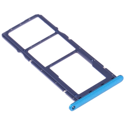 SIM Card Tray + Micro SD Card Tray for Huawei Y7 (2019) / Y7 Pro (2019) / Y7 Prime (2019) - Blue Replacement